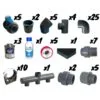 KIT Plomberie Piscine Jusqu'à 10x5 - Ø50