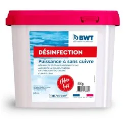 Chlore Lent Multifonctions 5kg - Puissance 4 BWT