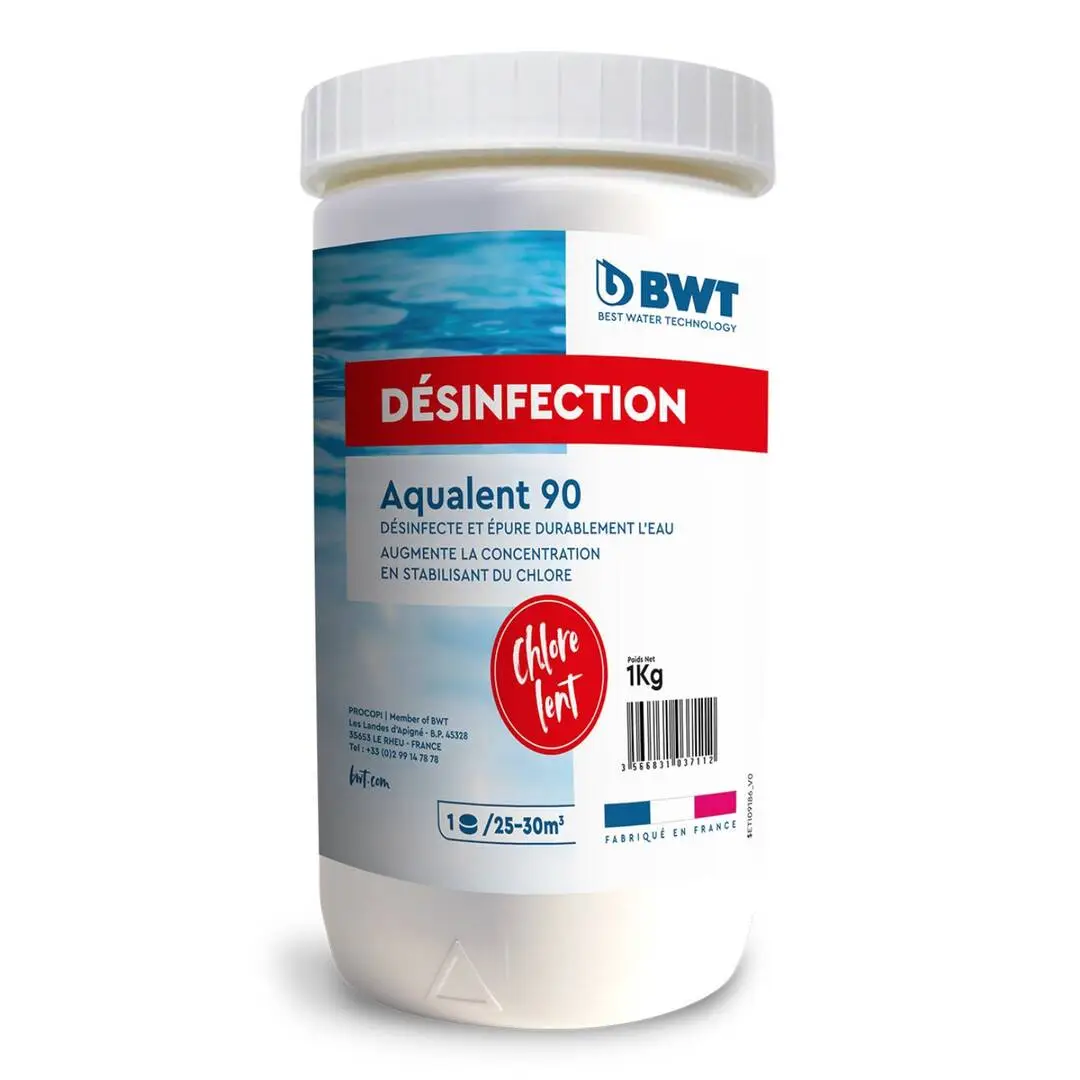 Chlore Spa - Galets 1kg - Aqualent 90 - BWT 1 Chlore Spa - Galets 1kg - Aqualent 90 - BWT