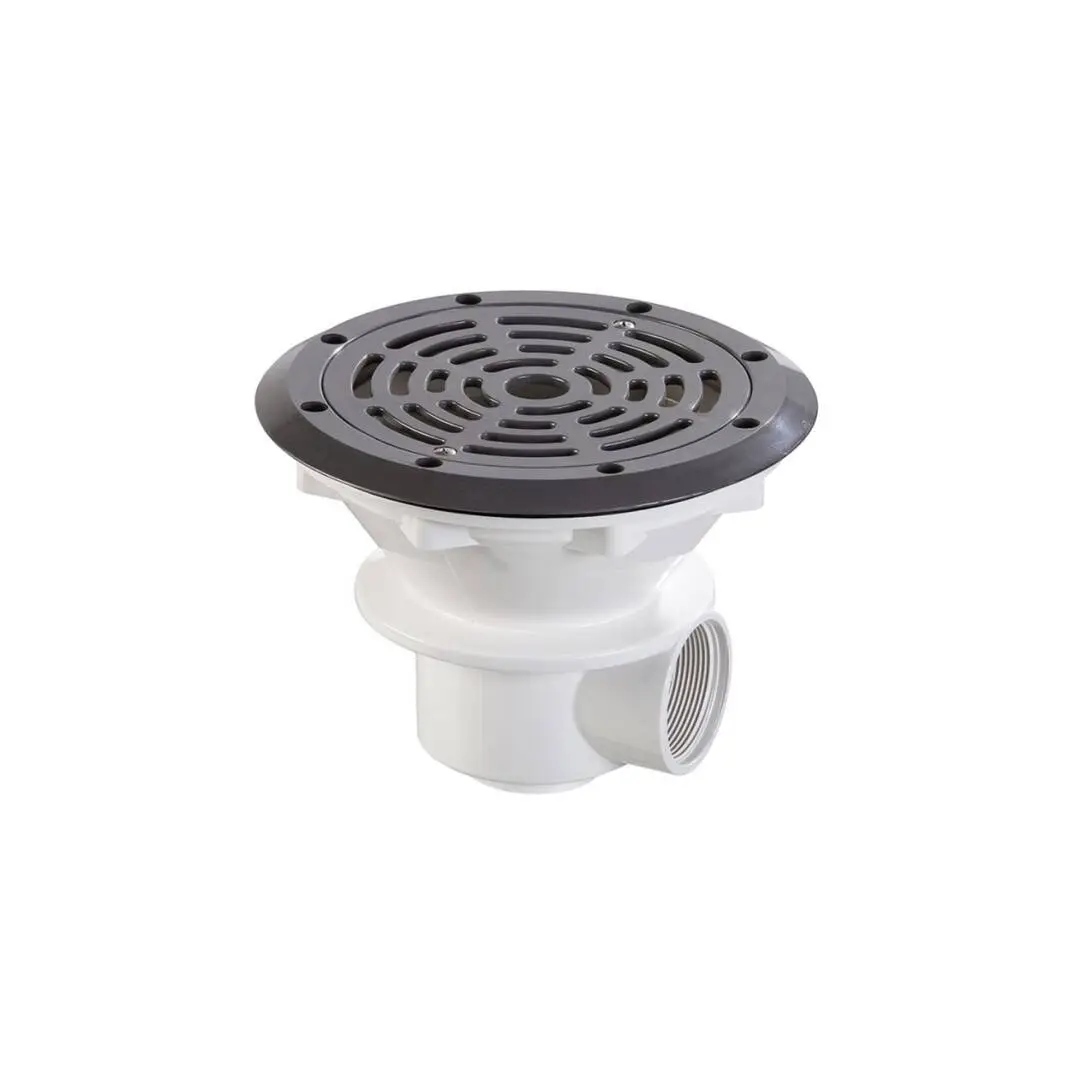 Bonde De Fond Piscine - Gris Anthracite Easy Line 1 Bonde De Fond Piscine - Gris Anthracite Easy Line