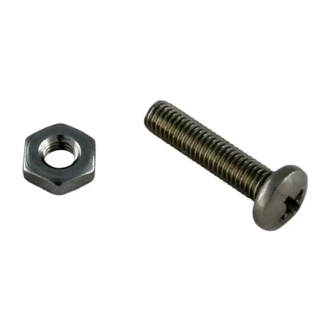 Vis + Écrou Pour Plaque - Réf Polaris : C-75 1 Vis + Écrou Pour Plaque - Réf Polaris : C-75